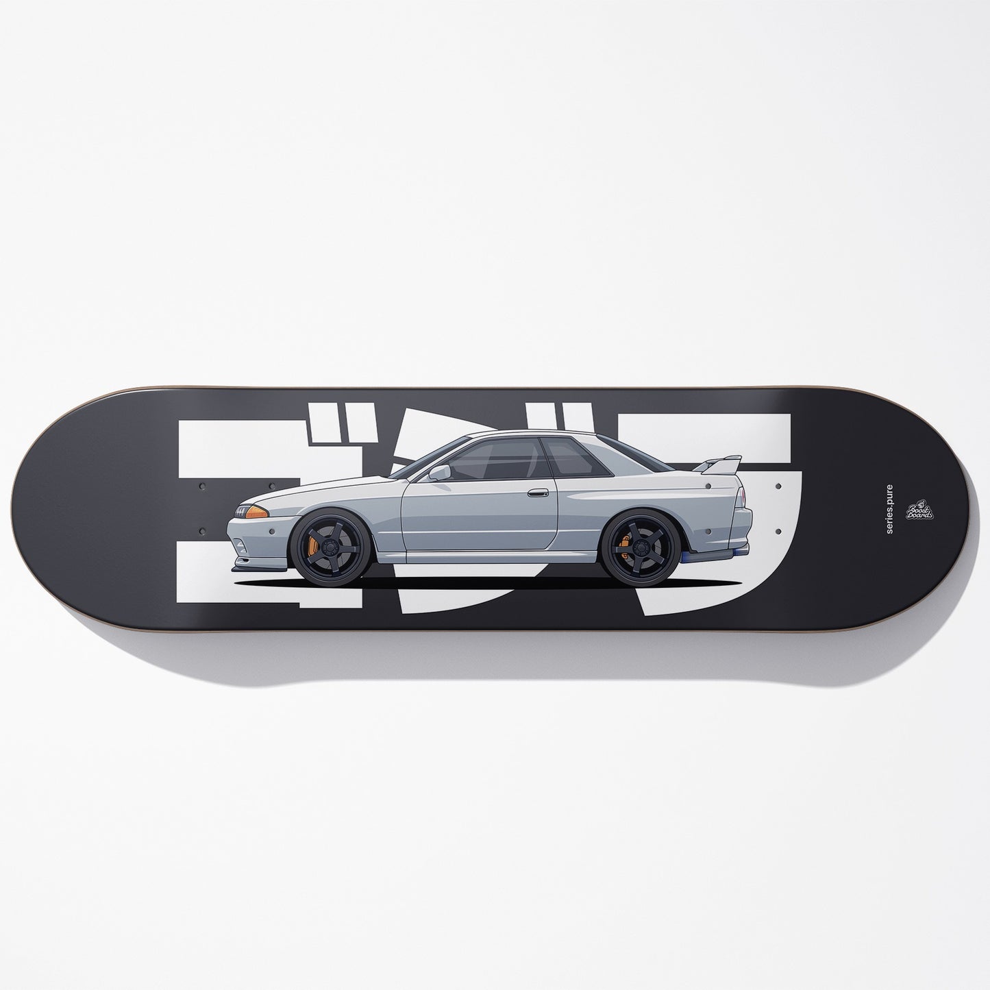 R32 Skyline Car Art Skateboard Deck
