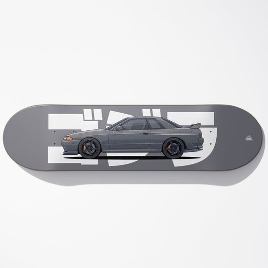 R32 Skyline Car Art Skateboard Deck