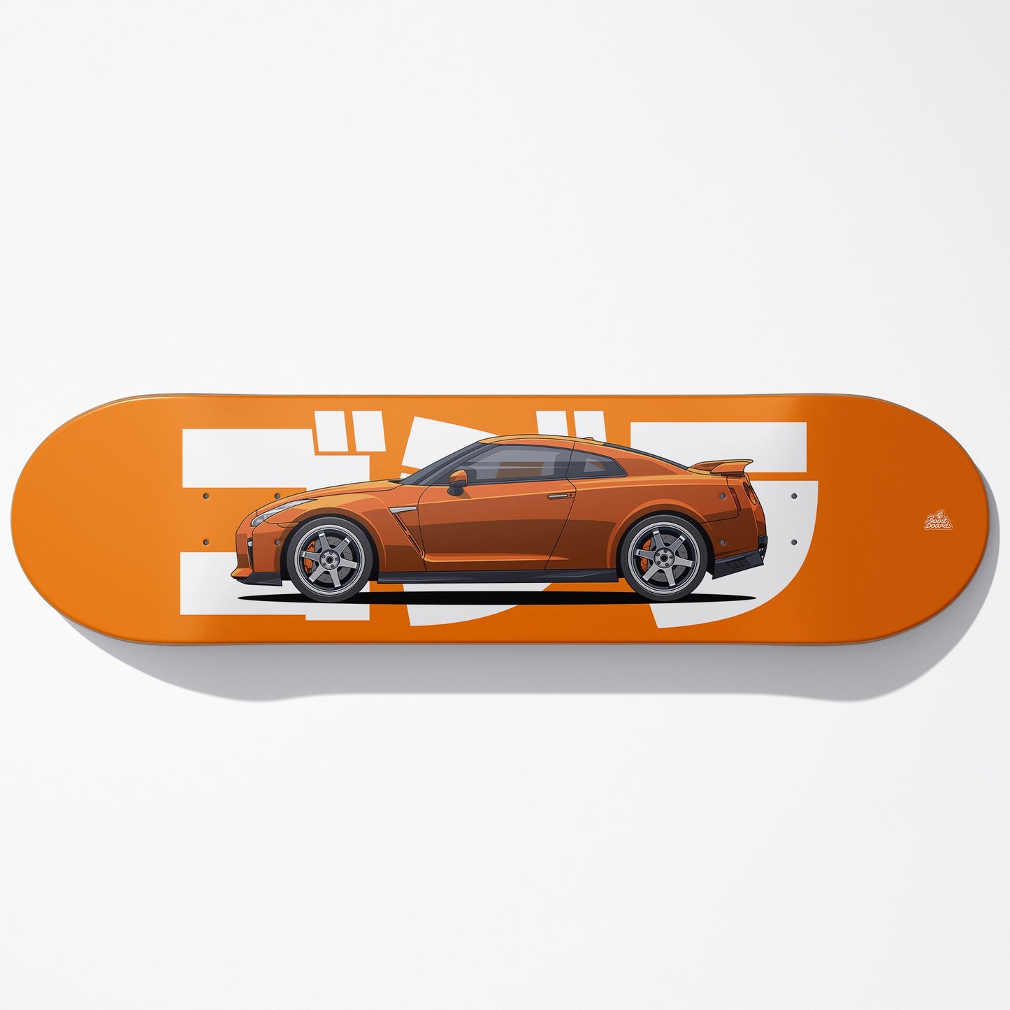 R35 Car Art Skateboard Deck