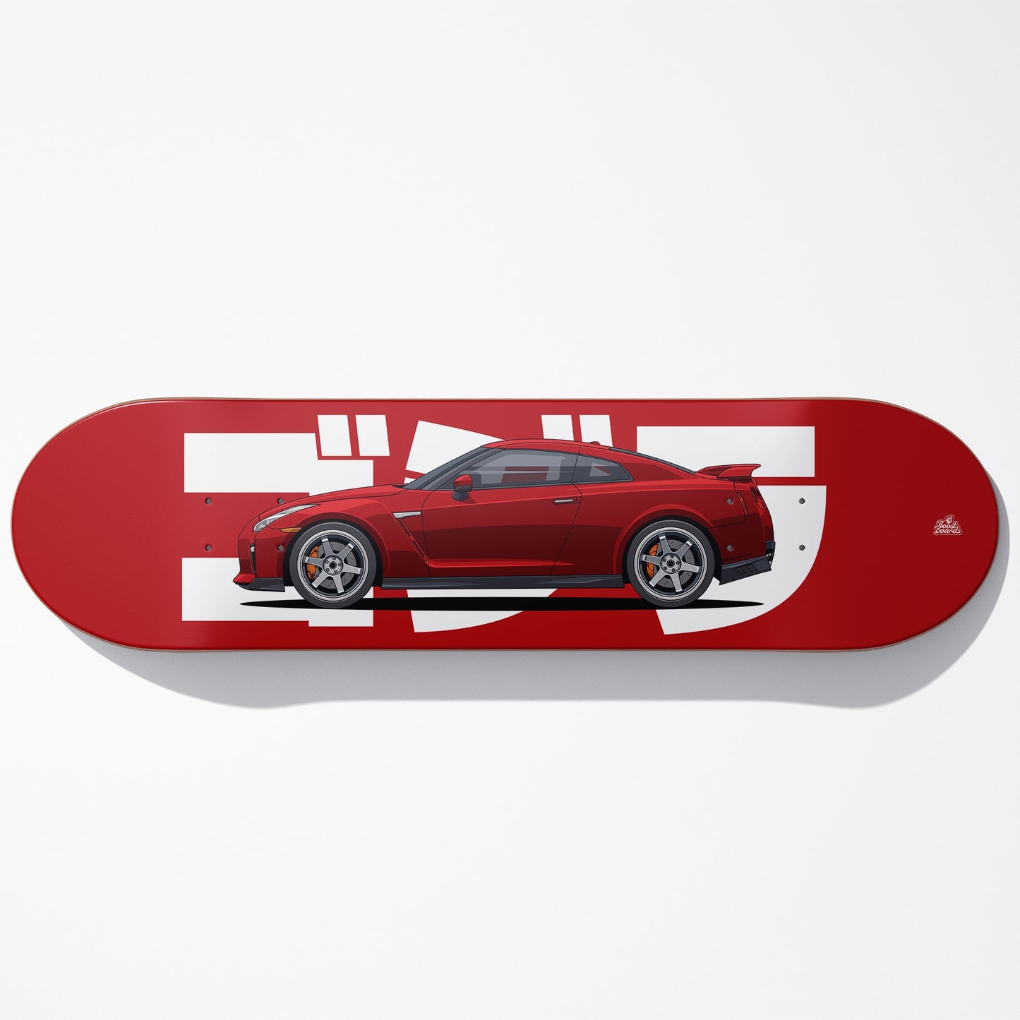R35 Car Art Skateboard Deck