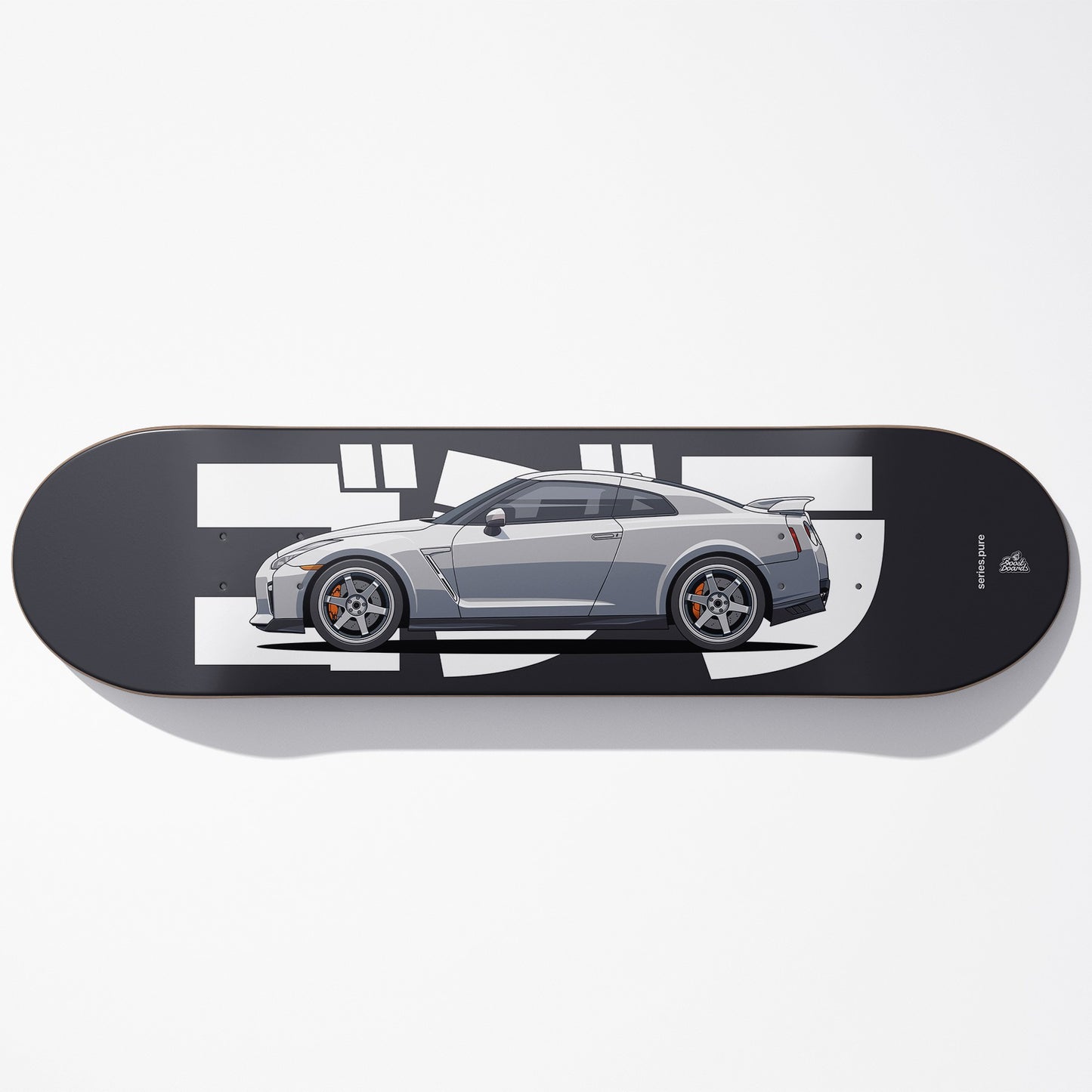 R35 Car Art Skateboard Deck