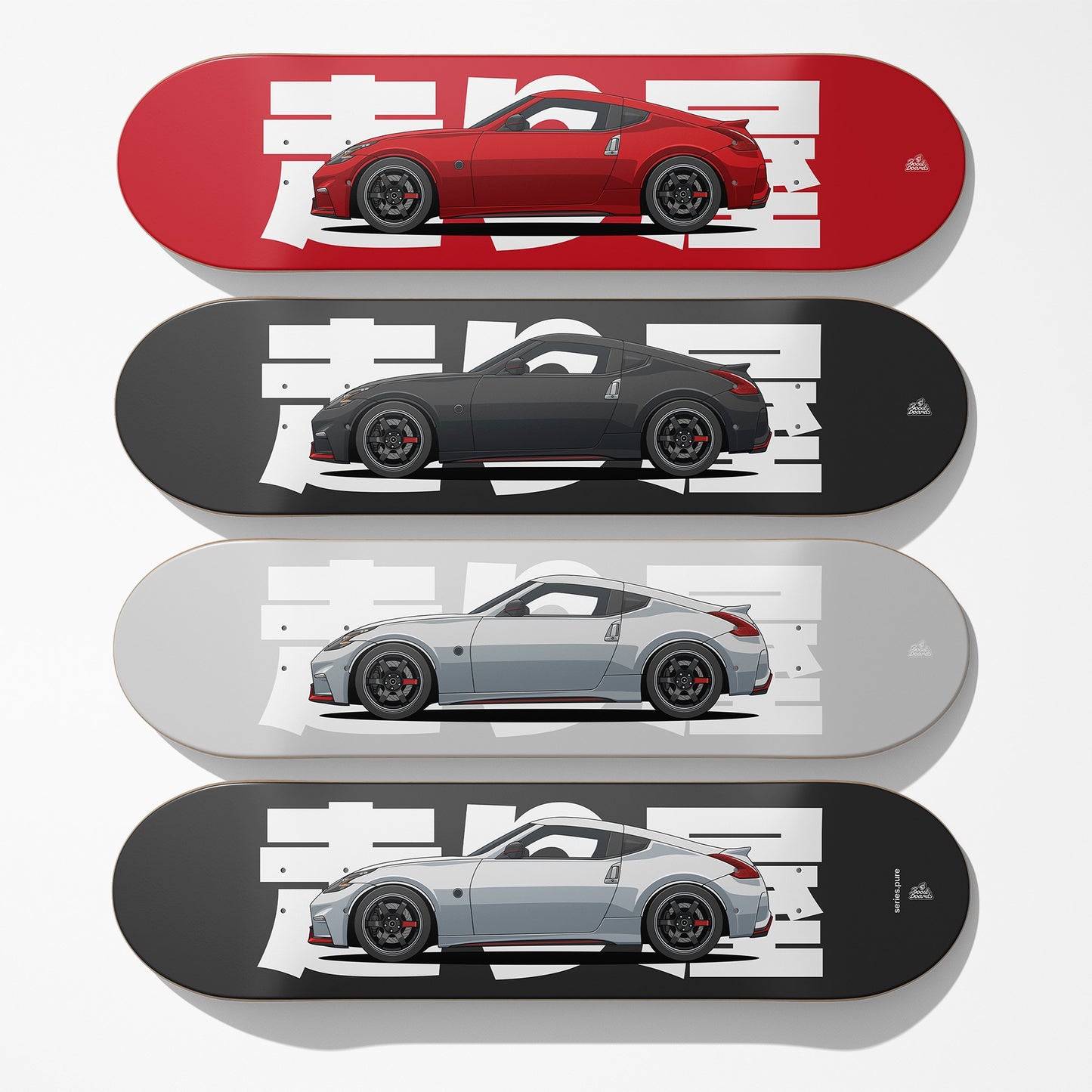 Z34 Car Art Skateboard Deck