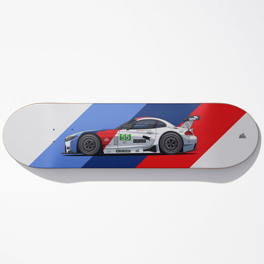 Z4 GT3 Car Art Skateboard Deck