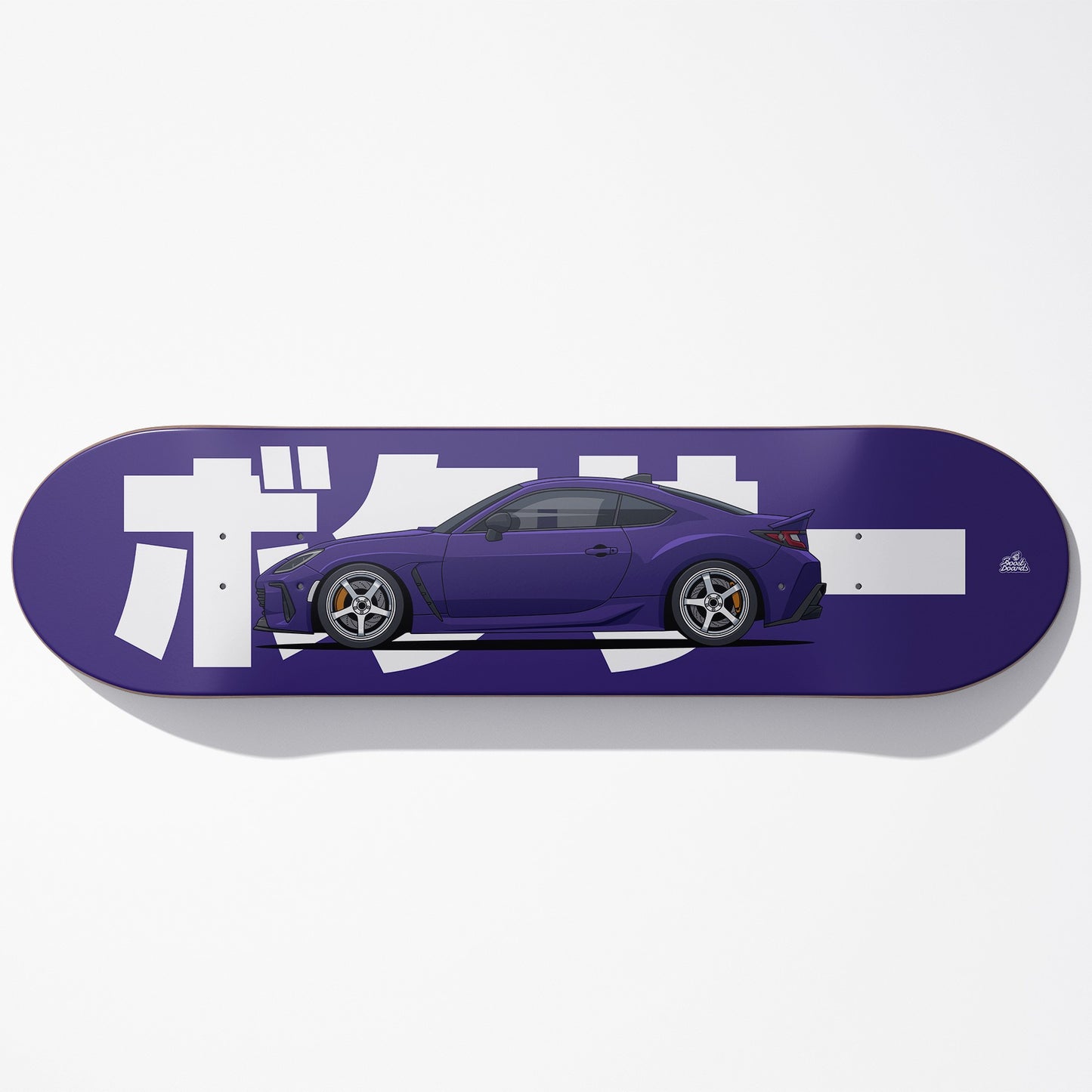 ZD8 Car Art Skateboard Deck
