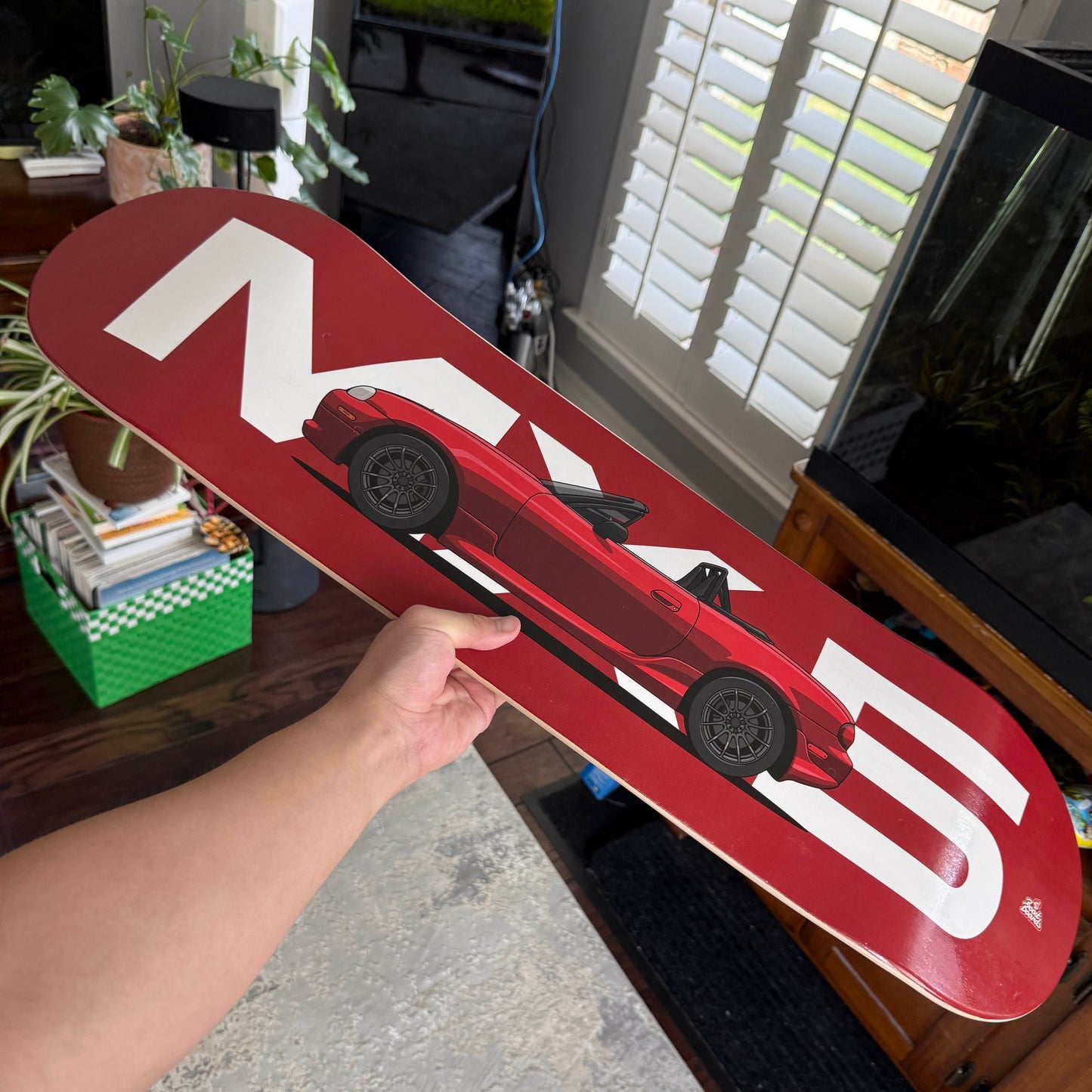NB MX-5 Skateboard Deck